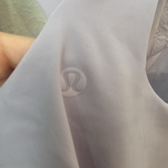 Lululemon Everlux Asymmetrical Tennis Tank Top B/C Cup in Lilac Ether - Picture 6 of 7